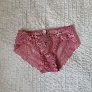 Victoria's Secret Pink Lace Panties